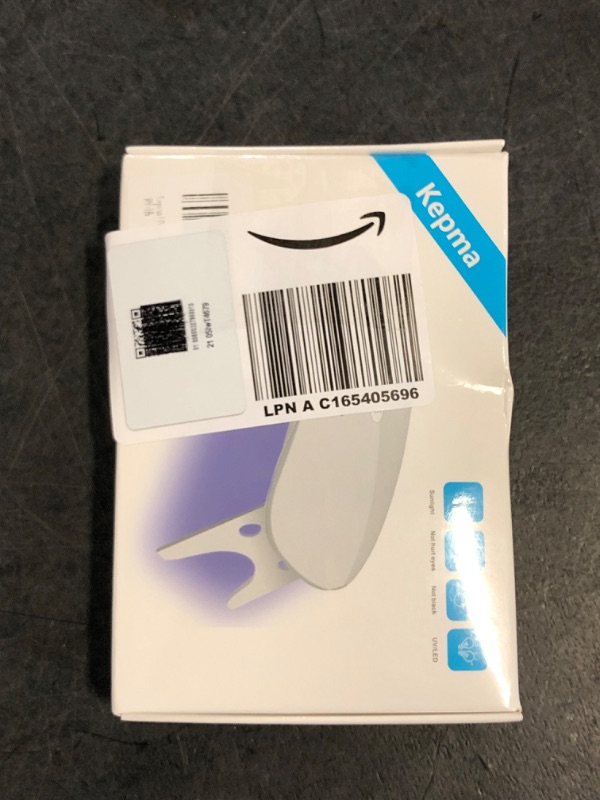 Photo 1 of Kepma UV LED Nail Dryer Mini lamp Portable Curing Light for Gel Nail Polish,6w(White)