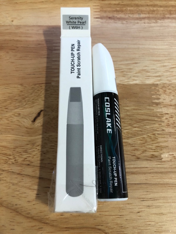 Photo 1 of White Car Paint Touch Up Pen, Color Accurate Touch Up Paint for Cars, Professional Automotive Paint Scratch Repair, Lasting Auto Scratch Remover, Quick Drying, Easy to Use, Safe and Non-toxic
