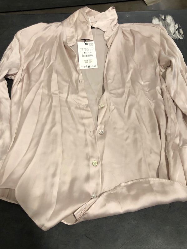 Photo 1 of (S) ZARA Womans Dressup Shirt