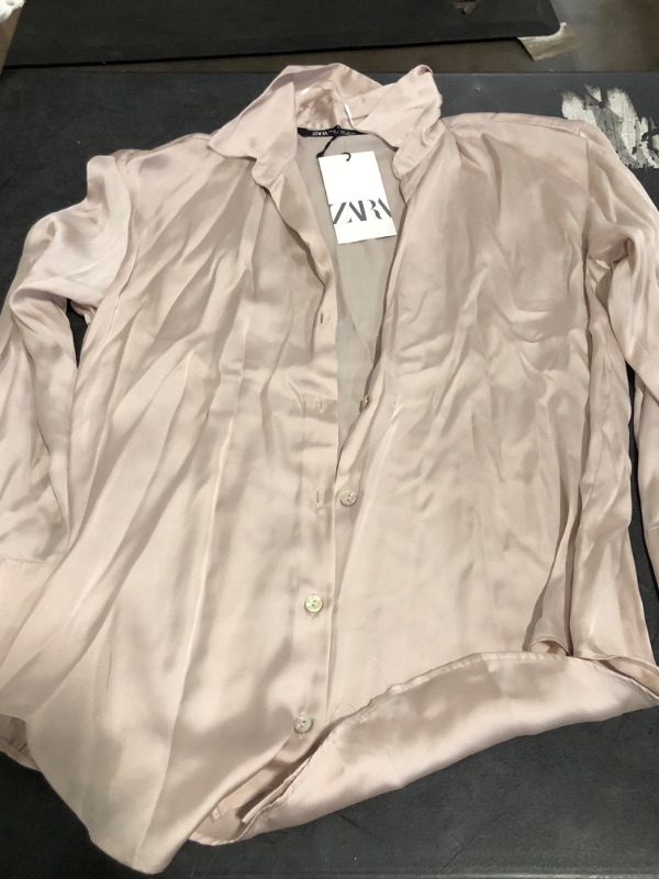 Photo 1 of (S) ZARA Womans Dressup Shirt