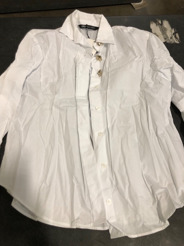 Photo 1 of (S) ZARA Womans DressUp Shirt