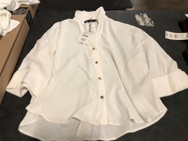 Photo 1 of (S) ZARA Womans DressUp Shirt 