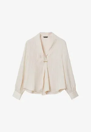 Photo 1 of (M) Zaras Stripped Womans Dress Shirt