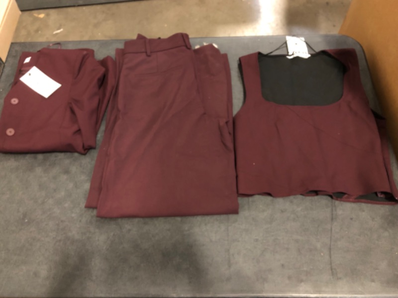 Photo 1 of ZARA Purple Suit , Pants (S) , OverJacket (S) UnderVest(L)