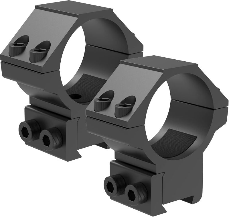 Photo 1 of TPO 3/8" Dovetail Scope Rings 30mm Scope Mount for 11mm Dovetail Rail Airsoft Accessories
