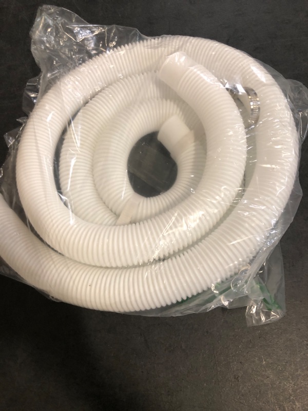 Photo 1 of 1.5 Inch x 3 ft Pool Skimmer Hose for Intex Above Ground Pool Skimmer Pump Replacement #10531 25016, 1-1/2 Inch Surface Skimmer Transfer Hose - 2 PCS