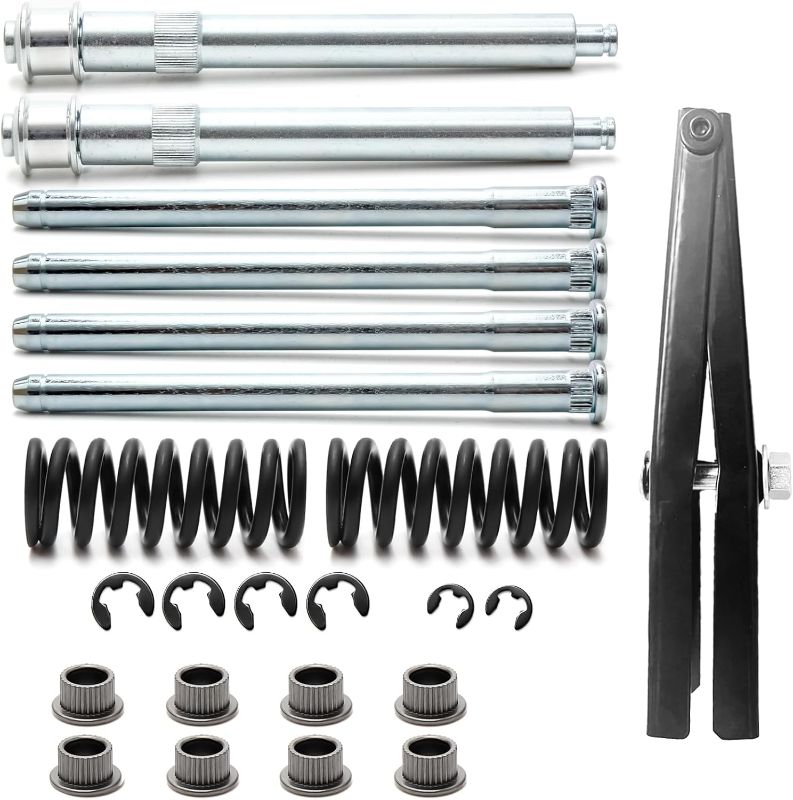 Photo 1 of Door Hinge Roller Pin and Bushing Repair Kits + Door Spring Tool Compatible with Chevrolet C1500 C2500 C3500 K1500 K2500 K3500 GMC Suburban Tahoe