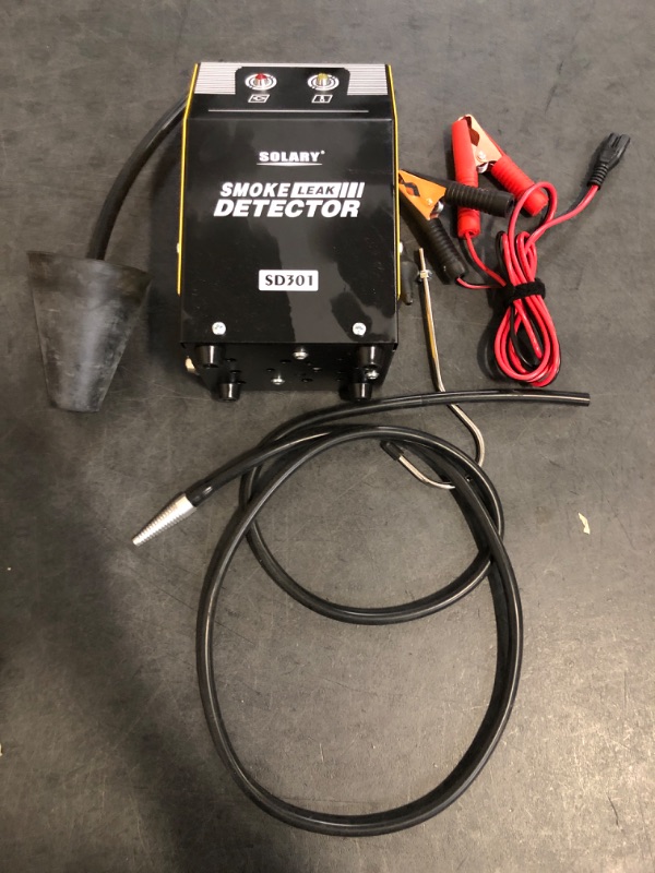 Photo 1 of Solary Automotive Smoke Machine Leak Detector - 12V DC EVAP Vacuum Diagnostic Tester for Pipe System