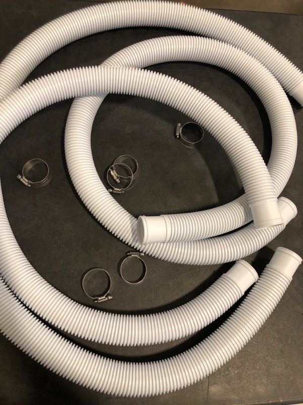 Photo 1 of 1.5 Inch Pool Skimmer Hose Replacement for Intex Coleman,Above Ground Pool Skimmer Pump Transfer Hose 1-1/2" Diameter,59" Long Pool Pump Accessories Replacement Hoses