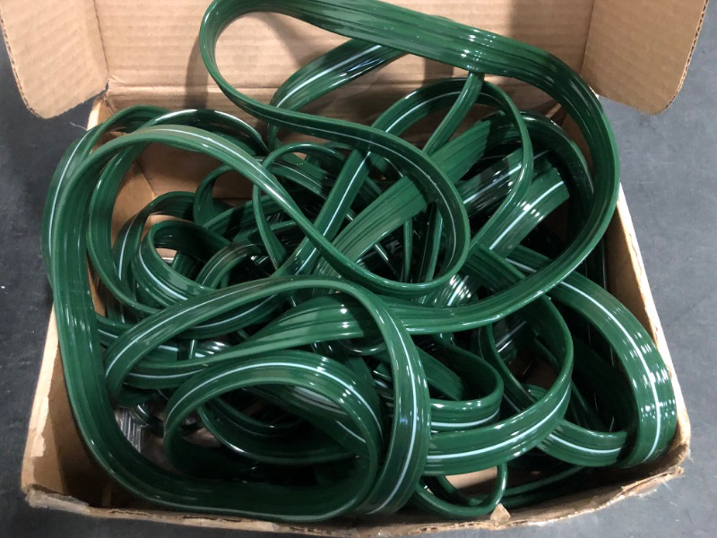 Photo 1 of Watoo 2025 Sprinkler Hose & Soaker Hose for Yard - 50 FT Reinforced Flat Garden Hose with Holes, Heavy Duty No-Kink Lawn Irrigation Hose (Includes Stakes, High Pressure Spray)