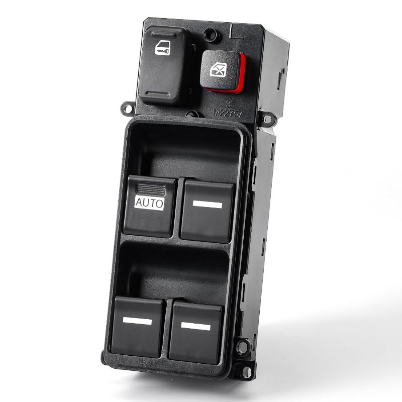 Photo 1 of Master Power Window Switch Driver Side for 2003-2007 Hon-da Accord, Auto Front Left Door Lock Switch Control Button Assembly 35750SDA306 35750SDA307 35750SDAA11 35750SDAA12 35754SDA306 (23 PINS)