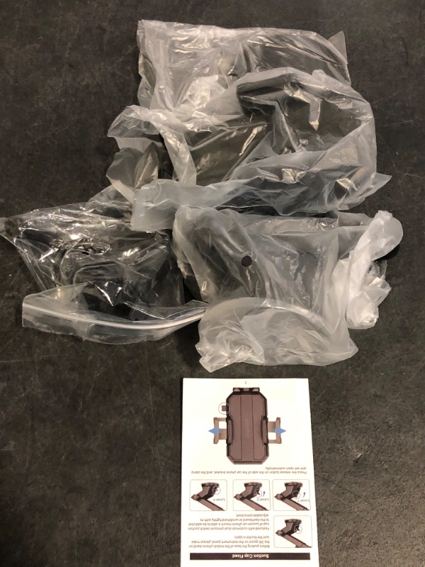 Photo 1 of APPS2Car Sturdy CD Slot Phone Mount with One Hand Operation Design, Hands-Free Car Phone Holder Universally Compatible with All iPhone & Android Cell Phones, for Smartphone Mobile (Carbon Fiber)