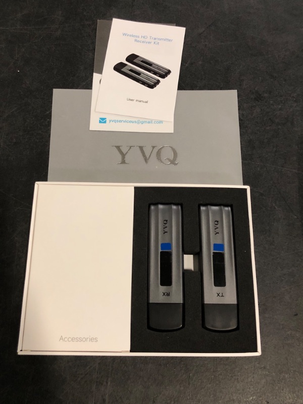 Photo 1 of 2025 Upgraded Wireless HDMI Transmitter and Receiver, 4K Decode, 100FT Range, 2.4G/5G Plug & Play, No App/Bluetooth, Metal Housing, for Streaming Video & Audio to HDTV/Projector/PC/Laptop/TV Box