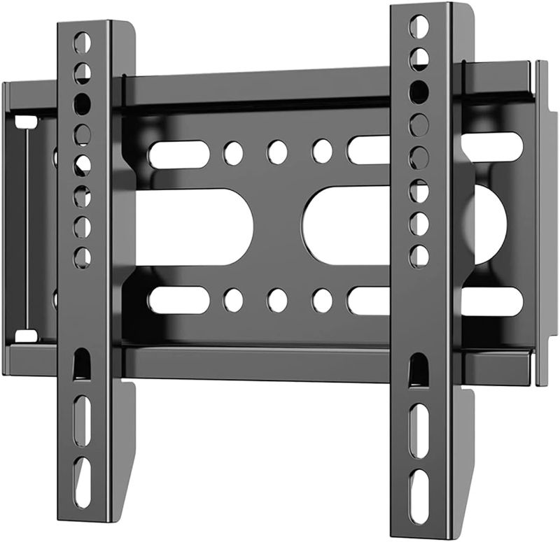 Photo 1 of Fixed TV Wall Mount for 14-42" Flat Screen TVs, Small Wall Mount TV Bracket fit 19 24 28 32 35 39 40 inch, VESA Up to 200x200mm 55lbs Max Load, Easy Install Low Profile Monitor Mount Bracket