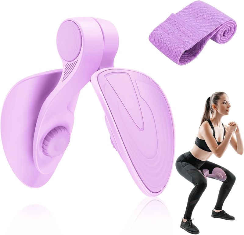 Photo 1 of Thigh Trainer, Resistance Loop Exercise Bands, Exercise Equipment for Home Fitness, Leg Muscle Toning ,Pelvic Floor Muscle and Strength Training