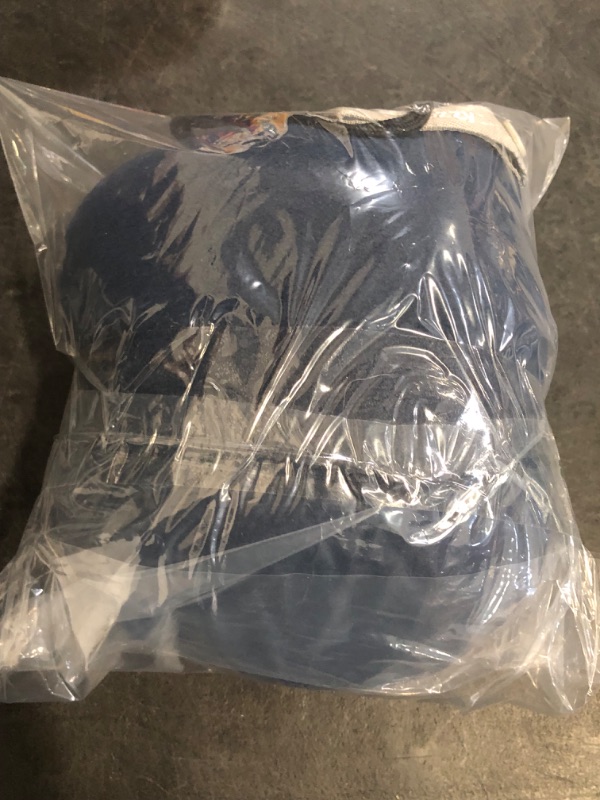 Photo 1 of BCOZZY Travel Neck Pillow for Airplane – Patented Double Support for Head, Neck, and Chin. Best for Long Flights, Plane Sleeping, and Car Rides. Adjustable Size. Fully Washable. Carry Bag. Large, Navy