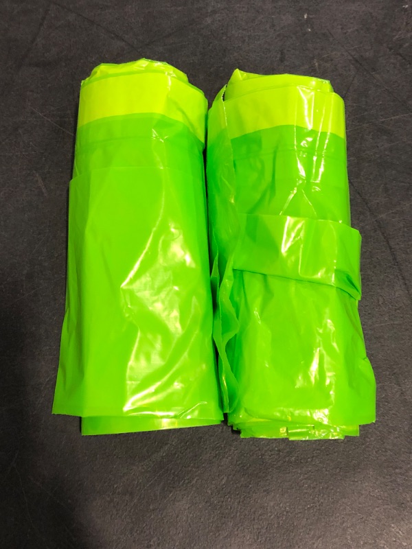 Photo 1 of *Missing Pads** BOOWOO Bedside Commode Liners with Absorbent Pads, 50 Disposable Commode Bags and 50 Pads, Scented Adult Potty Chair Liners, Portable Commode Poop Bags for Commode Chair, Bedpan, Bucket Toilet