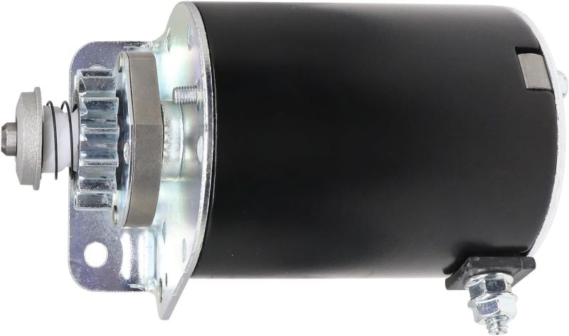 Photo 1 of 593934 693551 LG693551 5777N Starter Motor for Briggs and Stratton 12-18.5HP BS693551 for Cub Cadet John Deere Sabo Toro New Holland Scott's Mower

