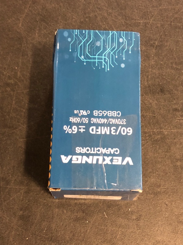 Photo 1 of 60/5 uF 60+5 MFD 370VAC or 440VAC Dual Run Start Round A/C Capacitor CBB65 CBB65B Air Conditioner Capacitors for AC Unit Fan Motor Start or Heat Pump or Condenser Straight Cool
