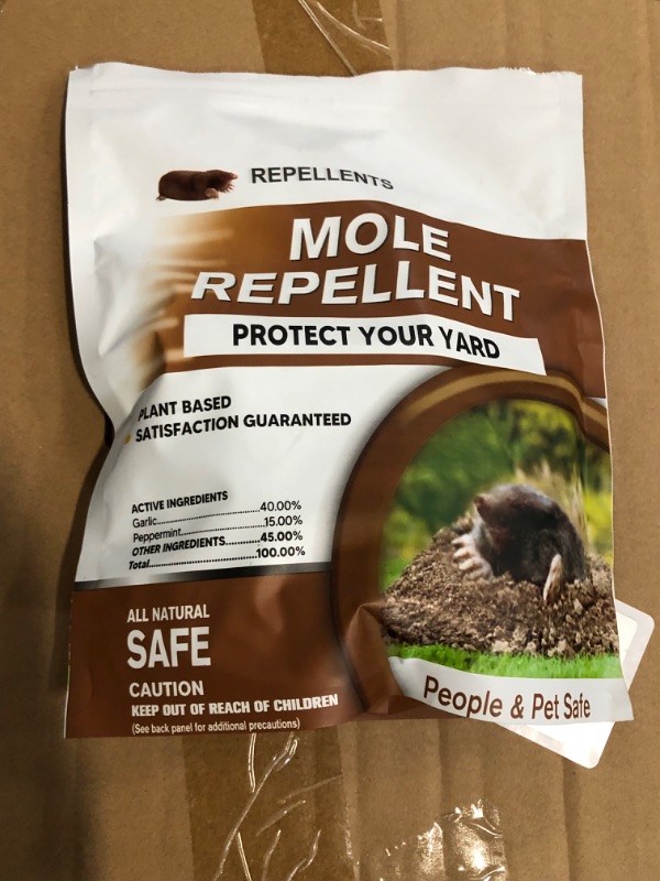 Photo 1 of Mole Repellent for Lawns, Gopher Repellent, Vole Repellent Outdoor, Groundhog Repellents Outdoor, Moles and Gophers Deterrent for Yard, Strengthen Style-8P
