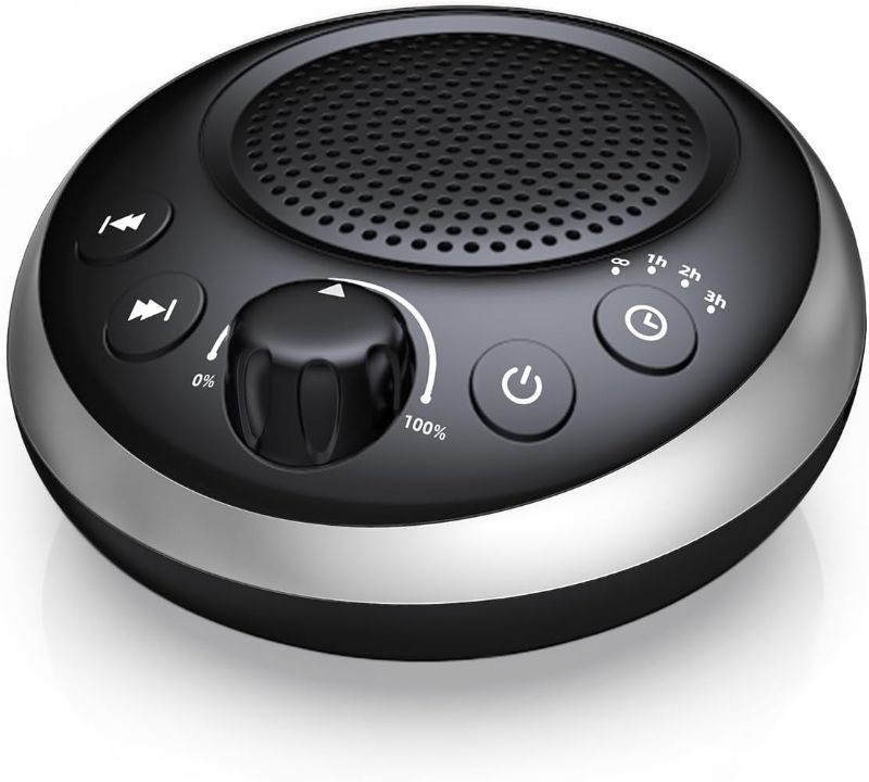 Photo 1 of Sound Machine Loud White Noise Machine Nonstop Brown Noise Machine 30 Soothing Sounds for Baby Kids Adults Plug in Pink Noise Sleep Machine 36-Level Vol 4 Timer Memory Function for Home Travel Office

