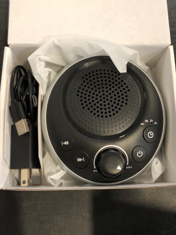 Photo 1 of Sound Machine Loud White Noise Machine Nonstop Brown Noise Machine 30 Soothing Sounds for Baby Kids Adults Plug in Pink Noise Sleep Machine 36-Level Vol 4 Timer Memory Function for Home Travel Office
