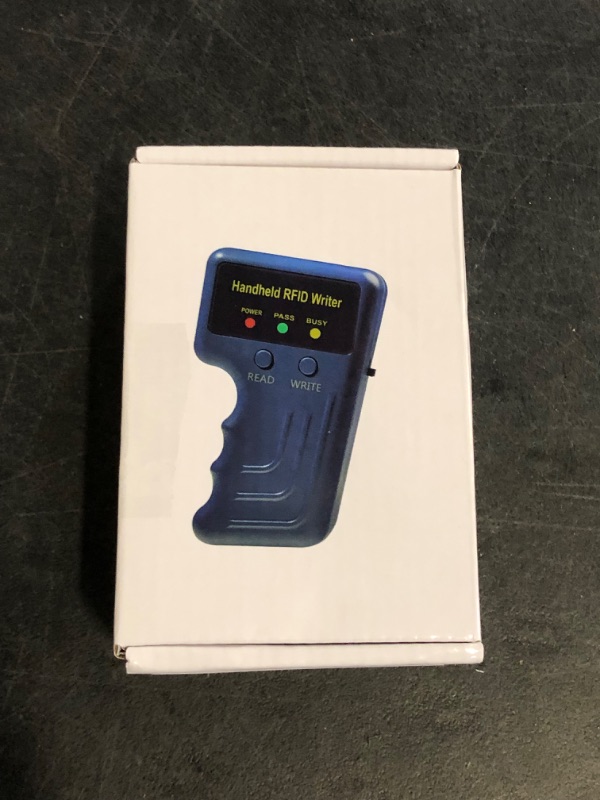 Photo 1 of Handheld RFID Copier Smart ID Card Duplicator Used for ID IC HID Card+5pcs Mix Colors T5577 Key fobs
