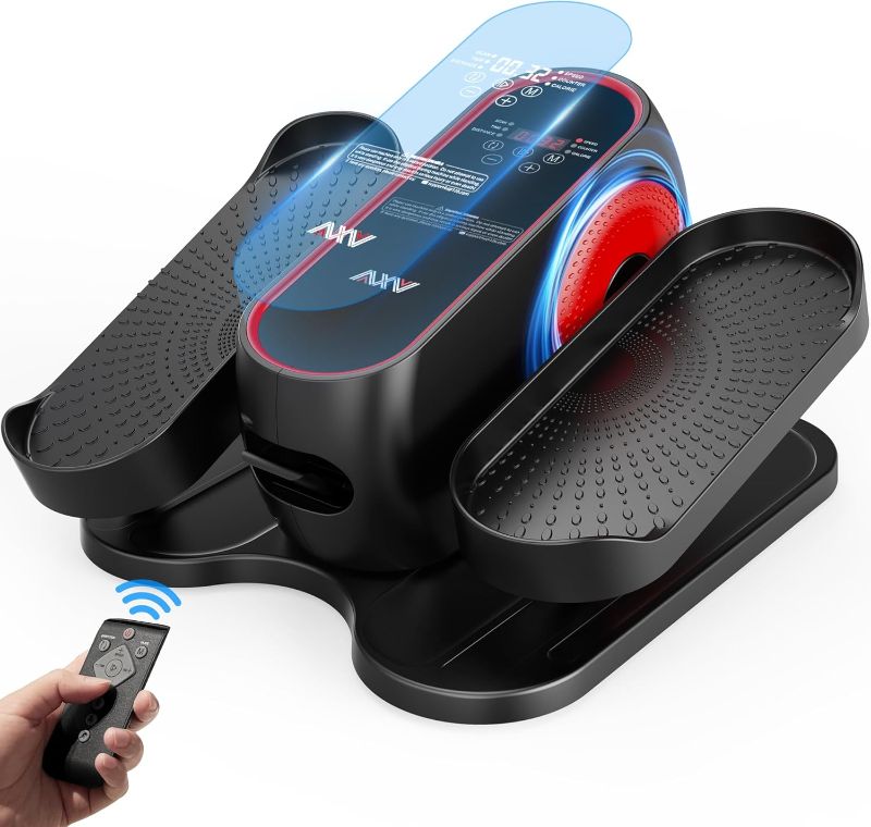 Photo 1 of AXV New Upgraded Under Desk Elliptical Exercise Machine,Electric Ellipse Leg Exerciser As Seen On TV,Training Machines While Sitting for Seniors Home,Portable, Quiet, with Remote Control
