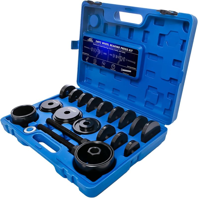 Photo 1 of SIXIWANZI 24pc Wheel Bearing Press Kit for Easy Removal & Installation FWD Bearing Press Kit