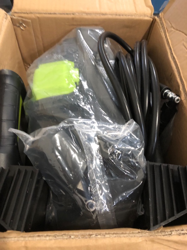 Photo 1 of Electric Pressure Washer, 2.5 GPM High Power Washer with 4 Nozzles Set & Foam Cannon, Power Washer for Driveways, Cars, Fences, Decks, Patios, and Outdoor Cleaning
