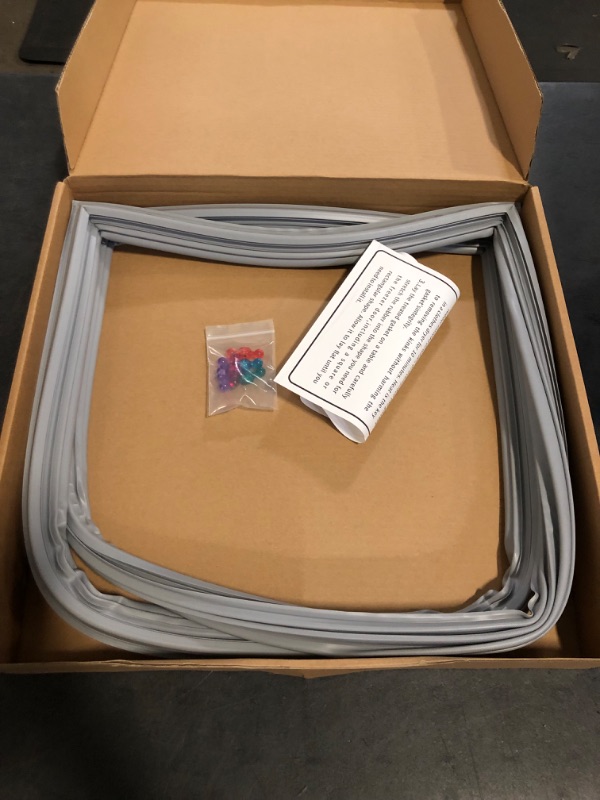 Photo 1 of ALVAR Upgraded W10830046 Refrigerator Door Gasket Replacement Compatible with Whirlpool KitchenAid Jenn Air, W10163997 W10443241, Refrigerator Door Seal For Kenmore Door Gasket Seal

