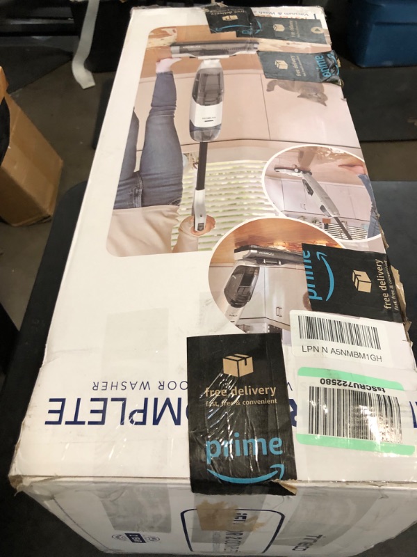 Photo 1 of Tineco iFLOOR 2 Complete Cordless Wet Dry Vacuum Floor Cleaner and Mop, One-Step Cleaning for Hard Floors, Great for Sticky Messes and Pet Hair
