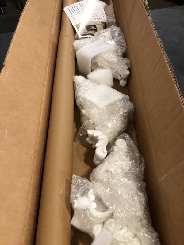Photo 1 of Ready to Assemble Wall Molding Kit Corners Made into 1 Top and 1 Bottom Frame Premade Accent Wall Molding Wainscoting Panels for Interior Wall Decor Living Room and Bedroom
