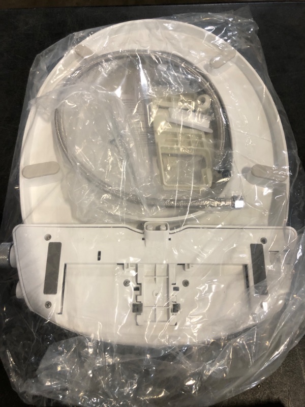 Photo 1 of Brondell Bidet Toilet Seat Non-Electric Swash Seat, Fits Round Toilets, White – Dual Nozzle System, Ambient Water Temperature – Bidet with Easy Installation
