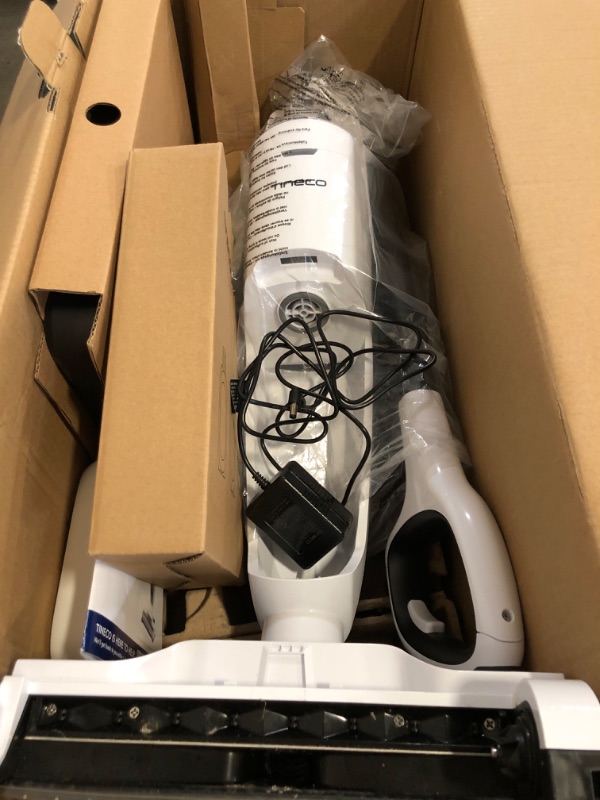 Photo 1 of Tineco iFLOOR 2 Complete Cordless Wet Dry Vacuum Floor Cleaner and Mop, One-Step Cleaning for Hard Floors, Great for Sticky Messes and Pet Hair
