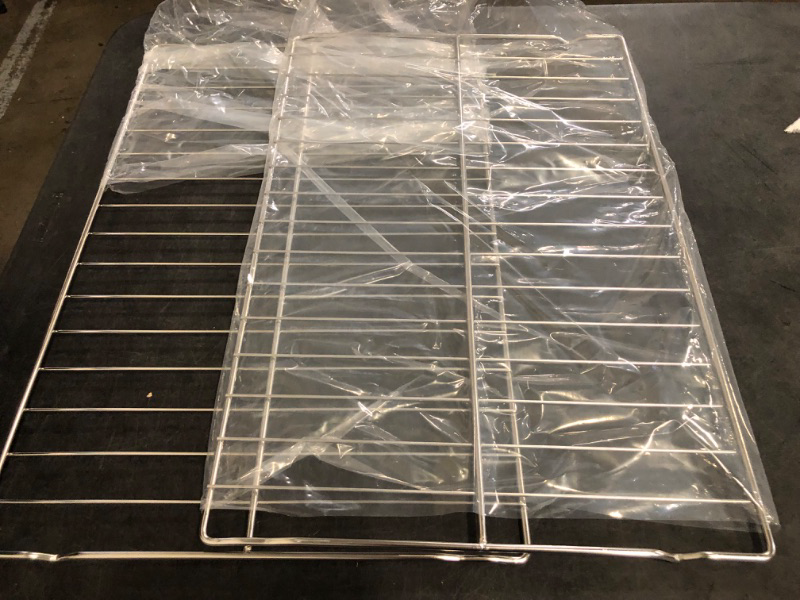 Photo 1 of [Upgraded] 2Pcs Range Oven Rack 316496201 for Frigidaire/Kenmore/Crosley/Electrolux Range Oven, Replaces 316496202, 316496207, AP4040129, PS1765356, 24.17’’ x 16’’ Size, Not Universal
