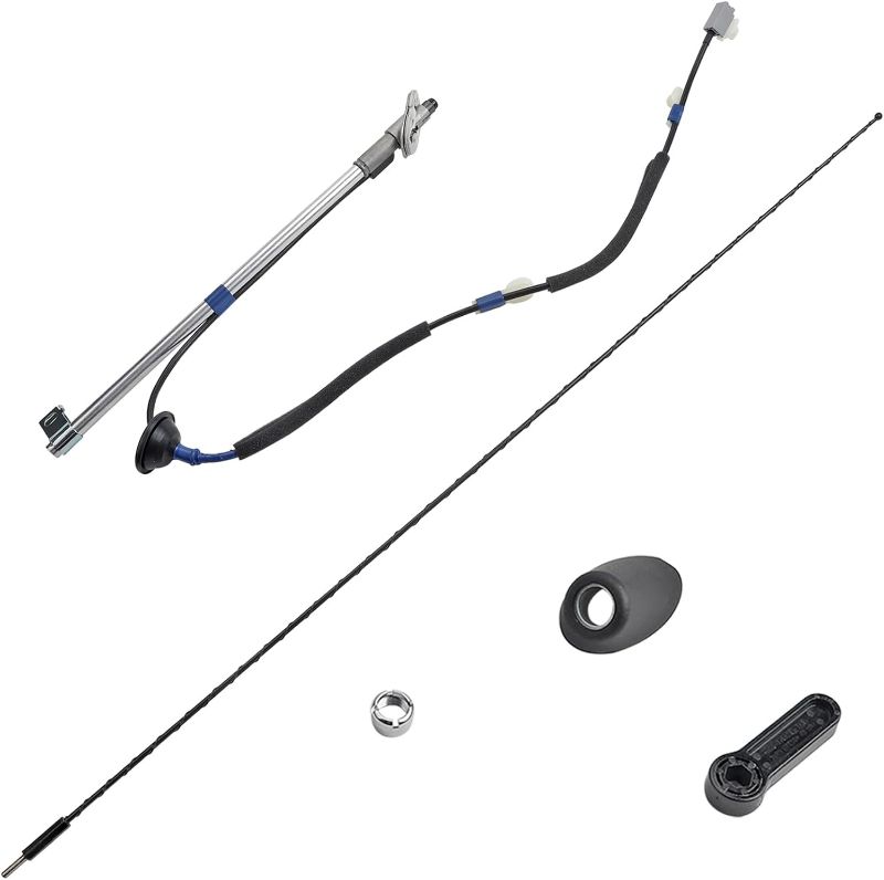 Photo 1 of Antenna Kit Assembly Manual Type with Antenna & Ornament & Nut & Base Compatible with 2005-2015 Toyota Tacoma Replaces# 86300-04070 86309-04110 86396-04040
