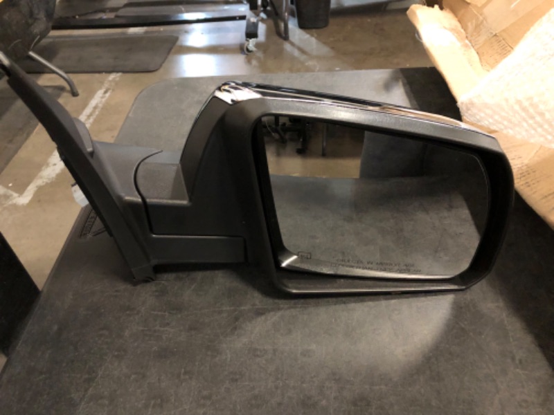 Photo 1 of Garage-Pro Passenger Side Power Heated Mirror for Toyota Tundra 2014-2021 With Blind Spot Monitor Chrome
