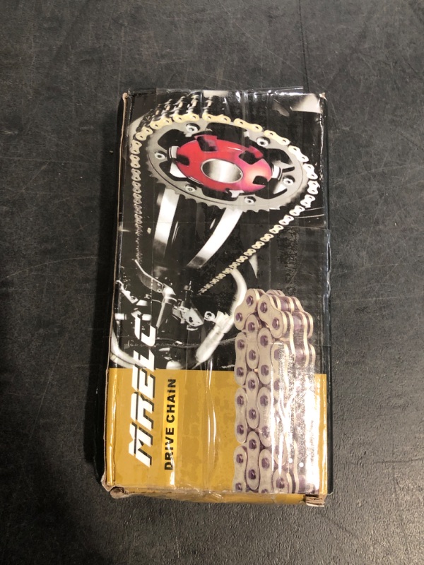 Photo 1 of 428 Motorcycle Chain+ Chain Breaker,114-links Heavy Duty Drive Chain
