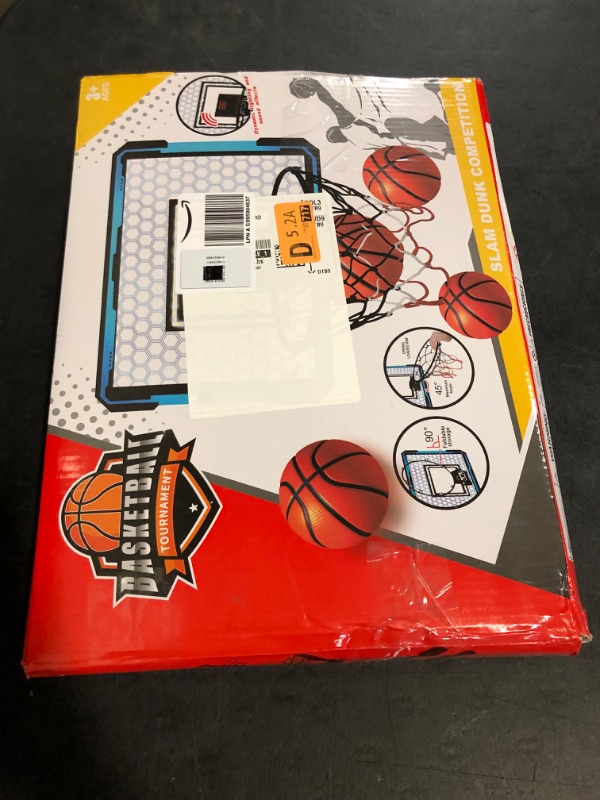 Photo 1 of VEVOR Indoor Basketball Hoop for Kids, Indoor and Outdoor Backyard Sport Game, Toddler Basketball Toys for Kids 3-8 Years Old, Boys and Girls
