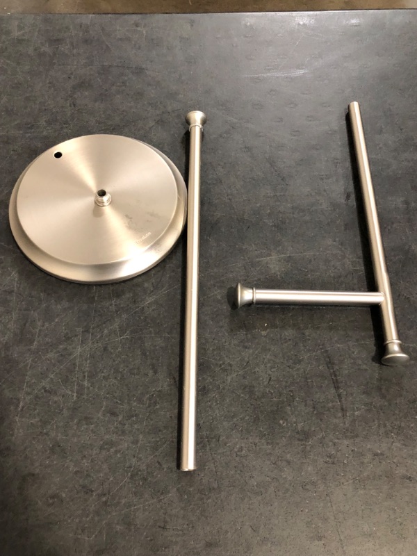 Photo 1 of KES Kitchen Swivel Towel Bar & Toilet Paper Holder Stand, SUS 304 Stainless Steel Brushed Finish, A2106S23-2+BPH283S1-2
