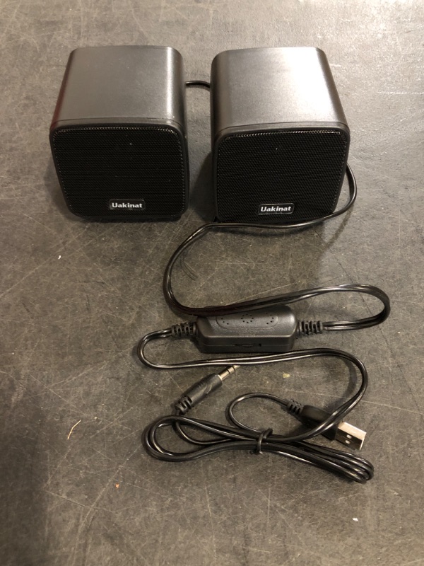 Photo 1 of Computer Speakers,Computer Speakers for Desktop PC,Desktop Speakers,Small Computer Speakers USB Powered 3.5mm Aux Speaker for PC,Laptop,Tablet,Phone
