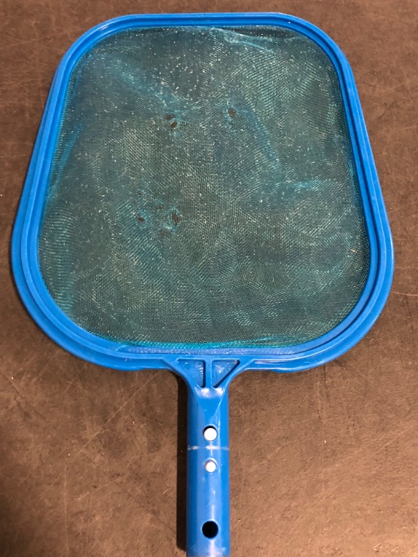 Photo 1 of *Little Holes** ATIE Pool, Spa, Hot Top, Fountain, Pond Fine Mesh Leaf Skimmer Rake Net, Ideal for Removing Leaves & Debris in In-Ground and Inflatable Above Ground Pool
