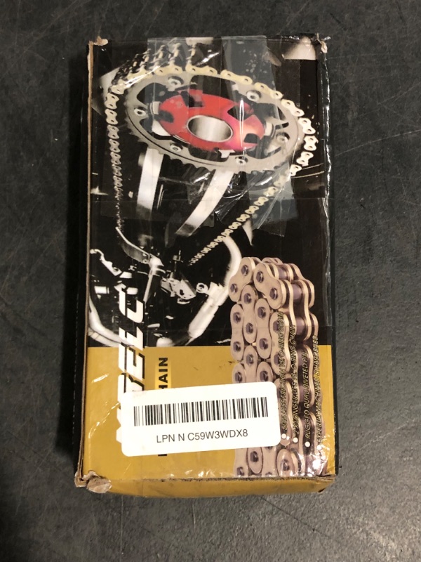 Photo 1 of *Chain ONLY/ Rusted ** 428 Motorcycle Chain+ Chain Breaker,114-links Heavy Duty Drive Chain
