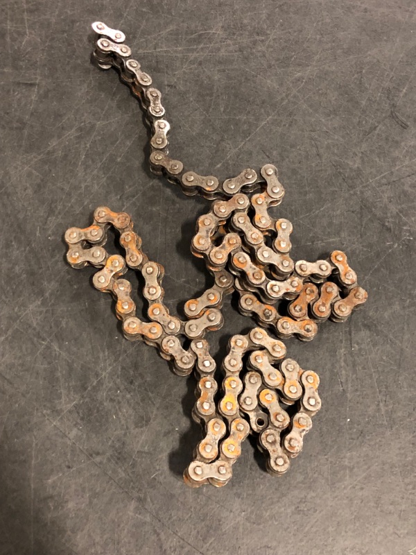 Photo 1 of *Chain ONLY/ Rusted ** 428 Motorcycle Chain+ Chain Breaker,114-links Heavy Duty Drive Chain
