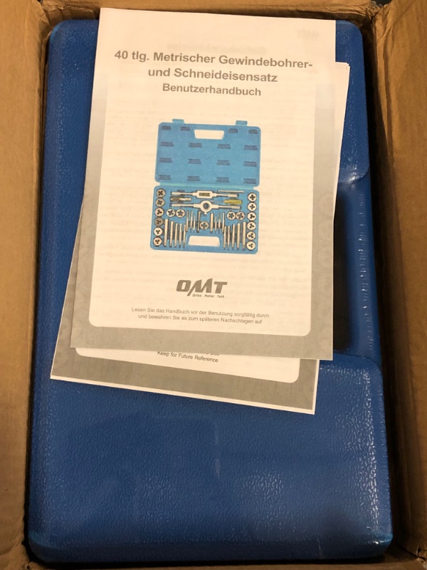 Photo 1 of *Sealed* Orion Motor Tech 48 Piece Thread Chaser Set with 22 Taps 24 Dies 2 Thread Files & 38900 Two Valve Ford Triton Tool Kit, Bundle

