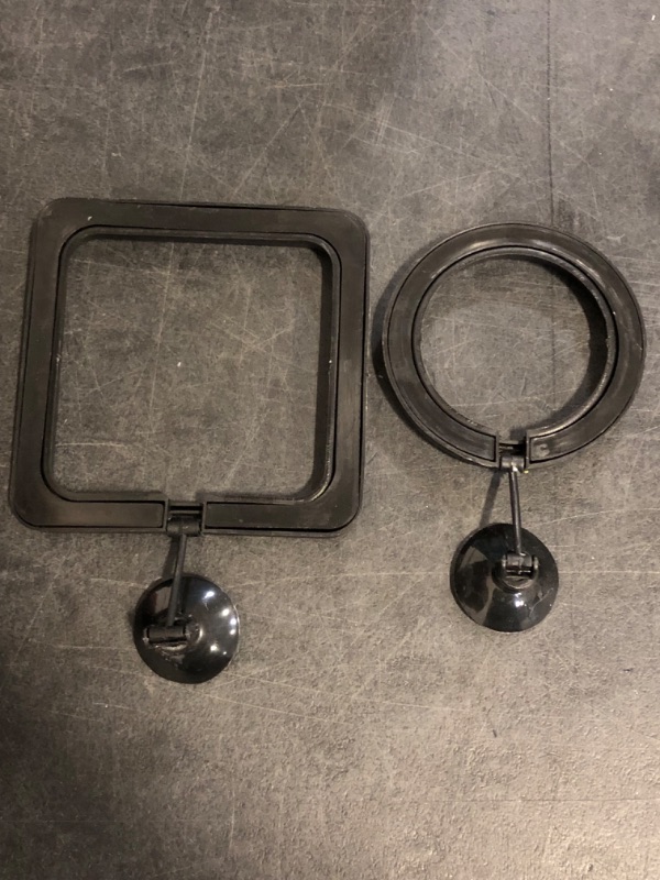 Photo 1 of 2pcs Feeding Fish Ring Set, Fish Food Feeder +Thermometer Strip, Tank Decor, Aquarium Tank Accessories for Floating Foods, for Betta, Guppy, Goldfish Etc

