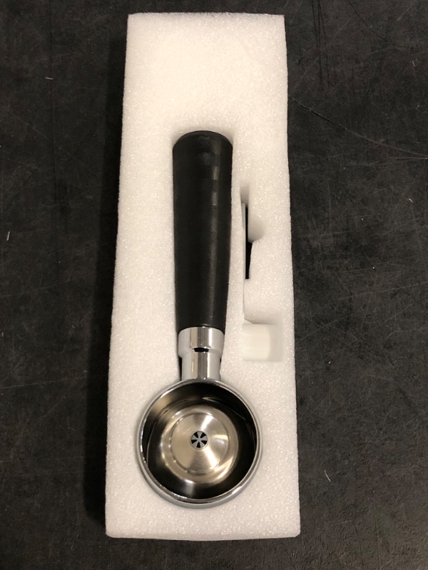 Photo 1 of LILQ 54mm Naked Bottomless Portafilter Compatible with Breville Barista Express, Barista Pro, Bambino, and More – 18-20g basket included (Aluminum Flat, 54mm)
