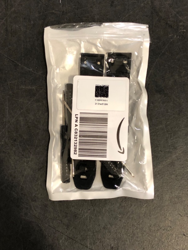 Photo 1 of 2Pcs Silicone Watch Bands Compatible with Amazfit T-Rex Ultra Smartwatch Band Strap Soft Rubber Replacement Wristband Breathable Sweat-Proof Sport Strap
