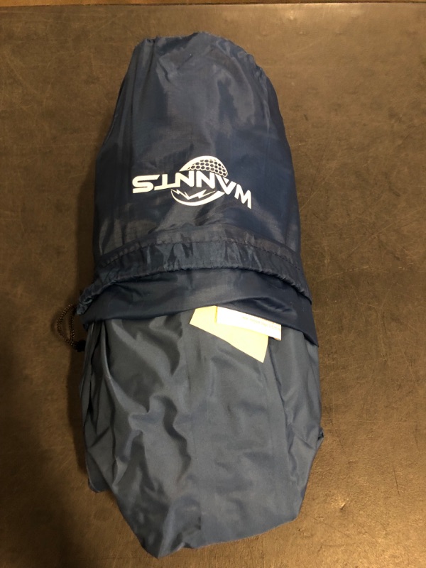 Photo 1 of WANNTS Sleeping Pad, Ultralight Inflatable Sleeping Pad for Camping, Built-in Pump, Ultimate for Hiking - Airpad, Carry Bag,-Compact & Lightweight Camping pad(Blue)
